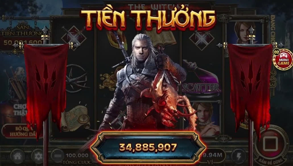 Gợi ý các sảnh game Nổ Hũ The Witcher quốc tế đáng giải trí tại Nổ Hũ The Witcher Hấp Dẫn